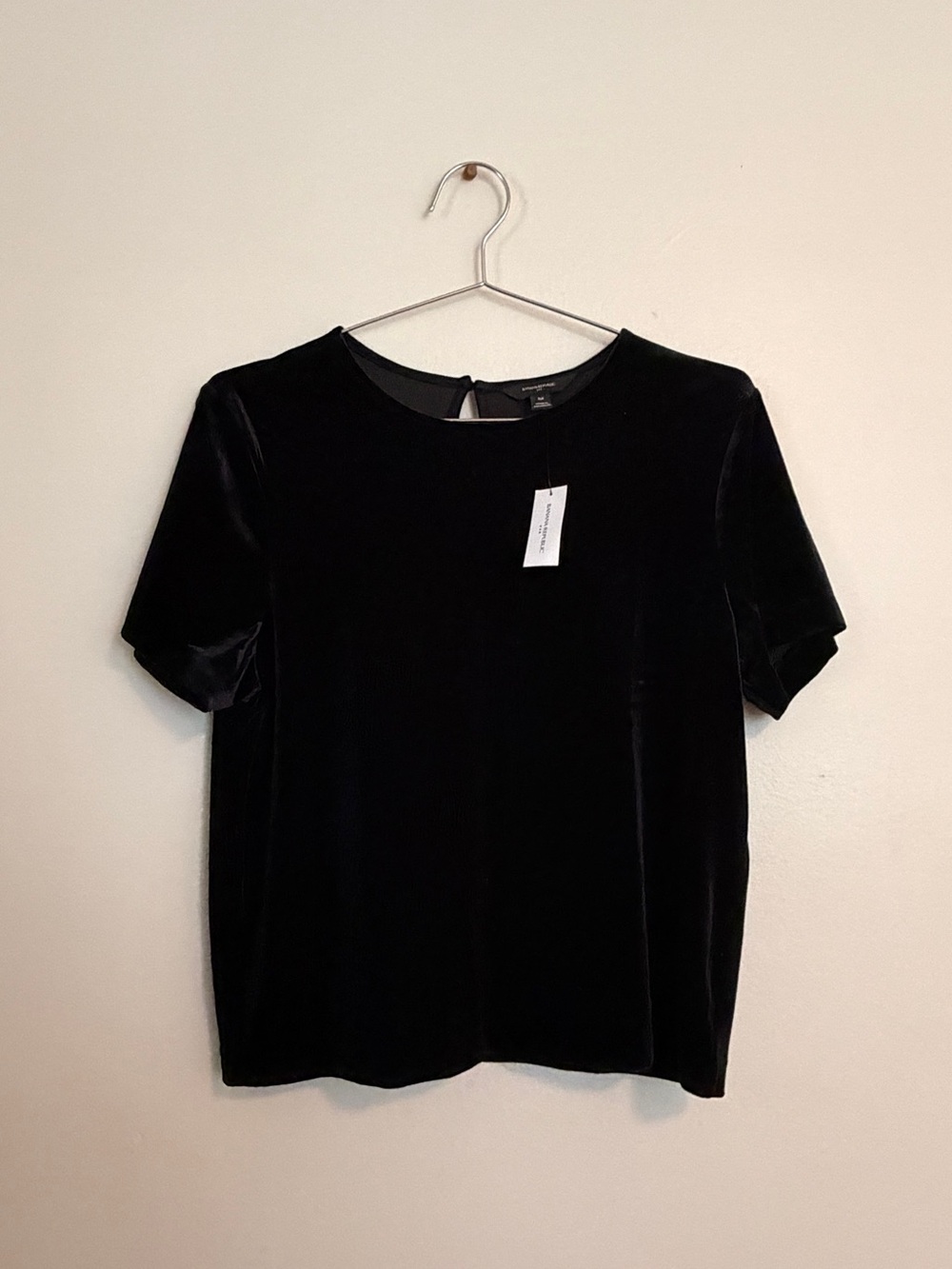 NWT Banana Republic Velvet Tee